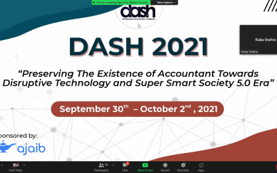 DASH 2021 (30 September – 2 Oktober 2021) : Annual Accounting Olmpiad dengan Tema Besar “Melestarikan Eksistensi Akuntan Menuju Disruptive Technology dan Super Smart Society 5.0 Era”