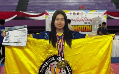 Fiona Orinda Sugionoto Raih Dua Emas di Kejuaraan Nasional Taekwondo Piala Kemenpora RI 2025